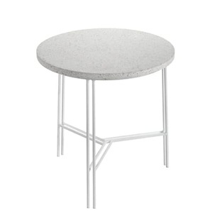Serax, Terrazzo Couchtisch / Ø 40 cm x H 40 cm - Serax weiß en metall/stein, Couchtisch Terrazzo metall stein weiß / Ø 40 cm x H 40 cm - Serax weiß en stein