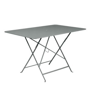 Fermob, Bistro Klapptisch / 117 x 77 cm - 6 Personen - Sonnenschirm-Loch - Fermob en, Klapptisch Bistro metall grau / 117 x 77 cm - 6 Personen - Sonnenschirm-Loch - Fermob en