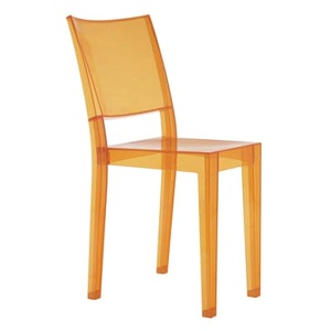 KARTELL, La Marie Stapelbarer Stuhl - Kartell orange en plastikmaterial, Stapelbarer Stuhl La Marie plastikmaterial orange - Kartell orange en plastikmaterial