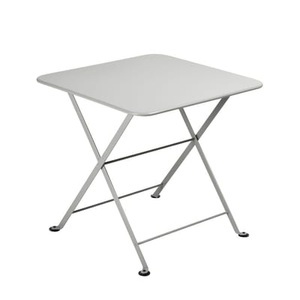 Fermob, Tom Pouce Couchtisch / 50 x 50 cm - Fermob grau en metall, Couchtisch Tom Pouce metall grau / 50 x 50 cm - Fermob grau en metall