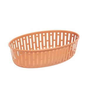 Hay, Hay-Panier Basket Oval, Rust, Korb Panier metall orange / 25 x 16 cm - Stahl - Hay orange en metall