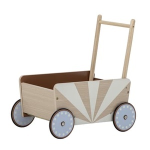 Bloomingville, Tidde Chariot de marche - Bloomingville holz natur en holz, Lauflernwagen Tidde holz natur - Bloomingville holz natur en holz