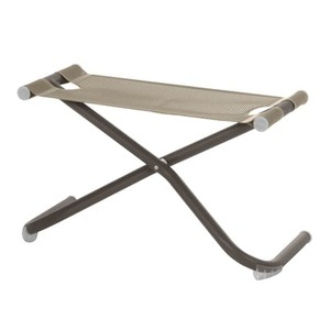 Emu, Emu Snooze Hocker, Outdoor-Hocker Snooze metall textil braun / Fußablage - Emu braun en textil