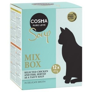 Cosma, Cosma Soup 12 x 40 g Hühnchenbrust mit Kürbis, Cosma Soup 12 x 40 g - Hühnchenbrust mit Kürbis