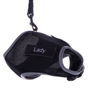 Trixie, Trixie Katzengeschirr XCat XL mit Sticker und Leine - schwarz, Trixie Softgeschirr schwarz mit Leine 36-54cm