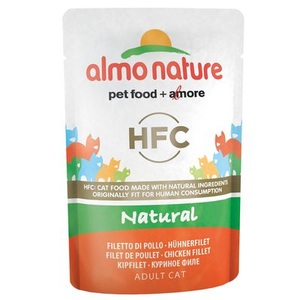 Almo Nature Classic, Sparpaket Almo Nature HFC Natural Pouch 24 x 55 g - Mix Thunfisch in Jelly (3 Sorten), Almo Nature HFC Jelly Multipack mit Thunfisch, Nassfutter für Katzen (6x55g)