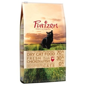 Purizon Cat, 6,5 kg Purizon Katzenfutter + gratis Katzenspielzeug! - Adult Wildschwein & Huhn, Purizon Adult Wildschwein mit Huhn - getreidefrei - 6,5 kg