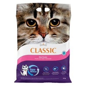 Extreme Classic, Extreme Classic Katzenstreu mit Babypuderduft - 14 kg, Intersand Classic Katzenstreu mit Babypuderduft (14kg)