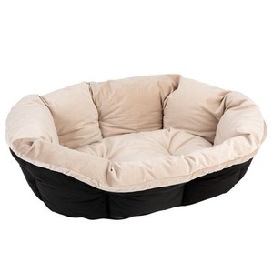 ferplast, Überzug Sofà Samt Beige für Ferplast Hundekorb Siesta Deluxe - 8: L 85 x B 62 x H 28,5 cm, 