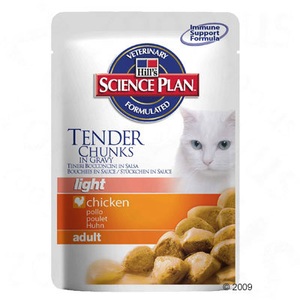 Hill´s Science Plan, Hill´s Science Plan Adult 1-6 Light Huhn - 6 x 85 g, Hill's Science Plan Adult Light Huhn & Meeresfisch - 12 x 85 g Huhn