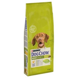 Dog Chow, 12 + 2 kg gratis! 14 kg Purina Dog Chow Hundefutter - Puppy Large Breed Truthahn, PURINA Dog Chow Large Breed Truthahn - WRONG