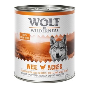 Wolf of Wilderness, Wolf of Wilderness ´´The Taste Of´´ 6 x 800 g - The Taste Of Canada, Wolf of Wilderness 