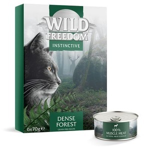 Wild Freedom, Sparpaket Wild Freedom Adult 24 x 70 g - Rugged Cliffs - Thunfisch, 70 g Wild Freedom Instinctive Einzeldose - getreidefreie Rezeptur - Instinctive Wide Prairies - Huhn