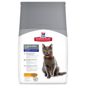 Hill´s Science Plan, Hill's Science Plan Mature Adult Sterilised Huhn - 3 kg, Hill's Science Plan Mature Adult 7+ Sterilised Huhn - 3 kg