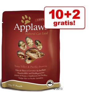 Applaws, Megapack Applaws Katzenfutter 12 x 70 g - Huhn mit Kürbis, Applaws Pouch Chicken & Pumpkin 12x70g