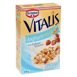 Dr. Oetker, Dr. Oetker Vitalis Joghurt Müsli - 600 g, 