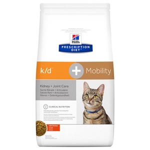 Hill´s Prescription Diet, Sparpaket: 2 x Großgebinde Hill´s Prescription Diet Feline - Feline k/d+Mobility (2 x 5 kg), 