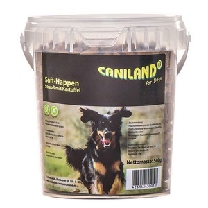 Canibit, Caniland Soft Pferd-Happen getreidefrei - 4 x 540 g, Caniland Soft Happen mit Pferdefleisch getreidefrei - 540 g
