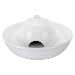 Trixie, Trixie Trinkbrunnen Vital Flow 0.8l weiss, Trixie Keramik Trinkbrunnen Vital Flow - Trinkbrunnen Vital Flow Mini 800 ml, weiss