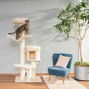 zooplus Exclusive, Kratzbaum Natural Paradise XL Premium Edition - creme