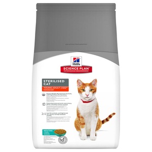 Hill´s Science Plan, Hill´s Science Plan Young Adult Sterilised Cat mit Thunfisch - 1,5 kg, Hill's Katze Science Plan Adult Sterilised Cat Trockenfutter Thunfisch 1.5kg