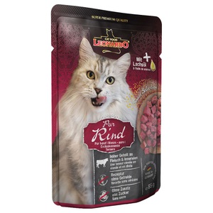 LEONARDO, Leonardo Finest Selection Pouch 16 x 85 g - Kitten Geflügel, Leonardo Cat Food Nassfutter Kitten Geflügel, 85 g