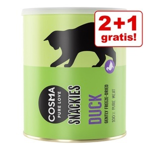 Cosma, Cosma Snackies XXL Maxi Tube - gefriergetrocknete Katzensnacks - Thunfisch 180 g, Zum Sonderpreis! Cosma Snackies Maxi Tube & Cosma Snackies XXL Maxi Tube - XXL Thunfisch 180 g