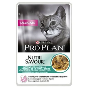 Pro Plan, Pro Plan Sterilised 6 x 85 g - Huhn, Purina Pro Plan Nassfutter Nutrisavour Sterilised Huhn in Sosse, 85 g