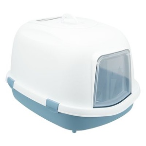 Trixie, Trixie Katzentoilette Primo XXL Top mit Haube grau/weiss, Trixie Katzentoilette Primo XXL Top mit Haube - grau/weiss