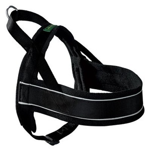 Hunter, Hunter Norwegergeschirr Racing - Größe XL: 72 - 90 cm Brustumfang/Gurtbreite 38 mm, HUNTER Norwegergeschirr Racing - schwarz - Gr. L: 68 - 90 cm Brustumfang/Gurtbreite 38 mm