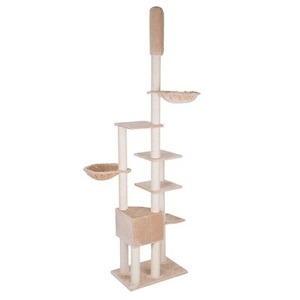 zooplus Exclusive, Katzenbaum Atlas - beige, Kratzbaum Atlas - beige