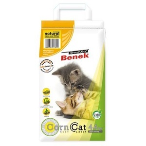 Benek, Super Benek Corn Cat Natural - 40 l (ca. 26,7 kg), 