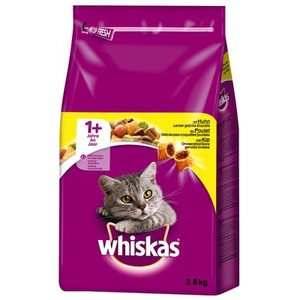 Whiskas, Whiskas 1+ Thunfisch - 3,8 kg, Whiskas 1+ Adult Thunfisch 3.8 kg