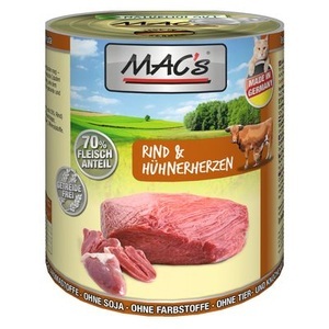 MAC´s, MAC´s Cat 12 x 800 g - Geflügelmix, MAC´s Cat 6 x 800 g - Ente, Pute, Huhn