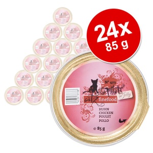 catz finefood, catz finefood Fillets 12 x 85 g - N°403 - Huhn, catz finefood Nassfutter Fillets No.403 Huhn, 85 g