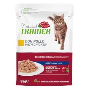 TRAINER, Trainer Feline Natural Adult Chicken in Sauce 85g, 