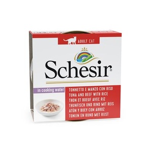 Schesir, Schesir Natural mit Reis 6 x 85 g - Thunfisch & Hühnerfilet und Reis, Schesir Natural mit Reis 1 x 85 g - Thunfisch & Hühnerfilet mit Reis
