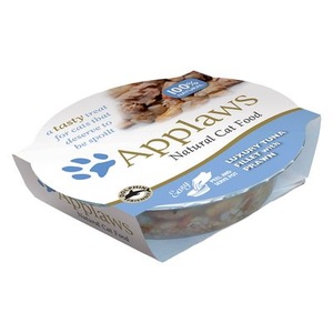 Applaws, Sparpaket Applaws Cat Pot 30 x 60 g - Saftige Hühnchenbrust & Ente, Applaws Nassfutter mit Hühnerbrust und Ente (60g)