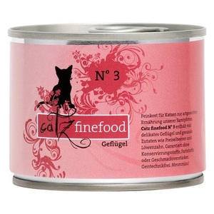 catz finefood, 10 + 2 gratis! 12 x 200 g catz finefood - Rind & Ente, catz finefood 6 x 200 g - Rind & Ente