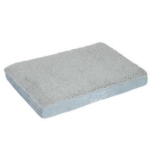 zooplus Exclusive, Hundebett Memory eckig, grau - L 72 x B 50 x H 9,5 cm (Motiv: Hund)