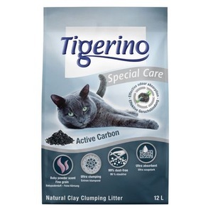 Tigerino, Sparpaket: 2 x 14 l Tigerino Nuggies Katzenstreu - Frischeduft, Tigerino Nuggies Katzenstreu ? Frühlingswiesenduft - 14 l