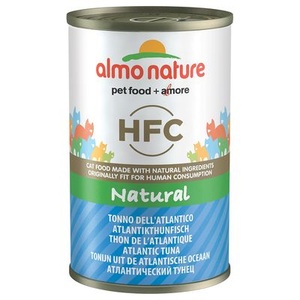 Almo Nature Classic, 20 + 4 gratis! 24 x 140 g Almo Nature HFC - Atlantikthunfisch, Almo Nature HFC Natural 6 x 140 g - Atlantikthunfisch