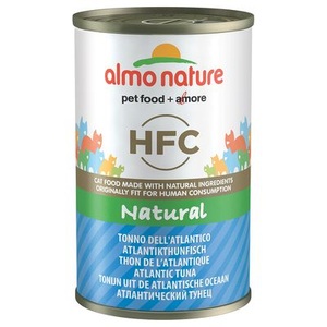 Almo Nature Classic, 20 + 4 gratis! 24 x 140 g Almo Nature HFC - Thunfisch mit Jungsardellen, 5 + 1 gratis! Almo Nature HFC Natural 6 x 140 g - Thunfisch mit Jungsardellen