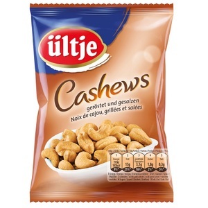 Ueltje, Ültje Cashew-Kerne geröstet und gesalzen - 150 g, Ültje Cashew-Kerne
