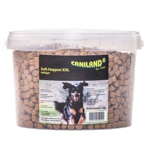 Canibit, Caniland Soft Geflügel-Trainees XXL-Eimer - Sparpaket: 2 x 2 kg, Caniland Soft Geflügel-Trainees XXL-Eimer - 2 kg