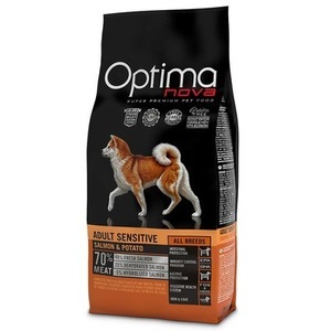 Optima, Sparpaket: Optimanova Hundefutter - Medium Adult Chicken & Rice (2 x 12 kg), Optimanova Medium Adult Chicken & Rice - 12 kg