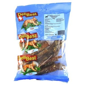 DeliBest, 1,2 kg DeliBest Topseller Snack Paket - 1,2 kg DeliBest Hundesnacks, DeliBest Straussensehnen 200g