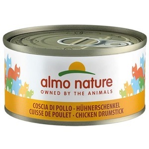 Almo Nature Legend, Sparpaket Almo Nature 24 x 70 g - Lachs, Almo Nature Multipack mit Lachs, Nassfutter für Katzen (6x70g)