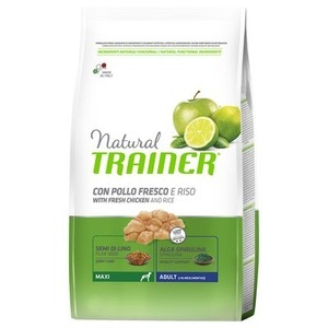 Trainer Natural Maxi Huhn, Reis, Aloe vera - Sparpaket: 2 x 12 kg