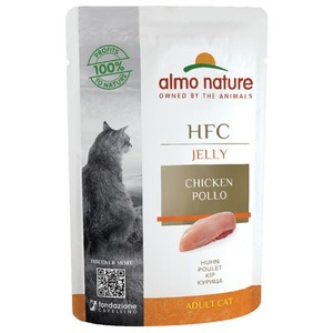 Almo Nature HFC, Super-Sparpaket Almo Nature HFC Jelly Pouch 48 x 55 g - Thunfisch, Almo Nature HFC Jelly Thunfisch, Nassfutter für Katzen (55g)